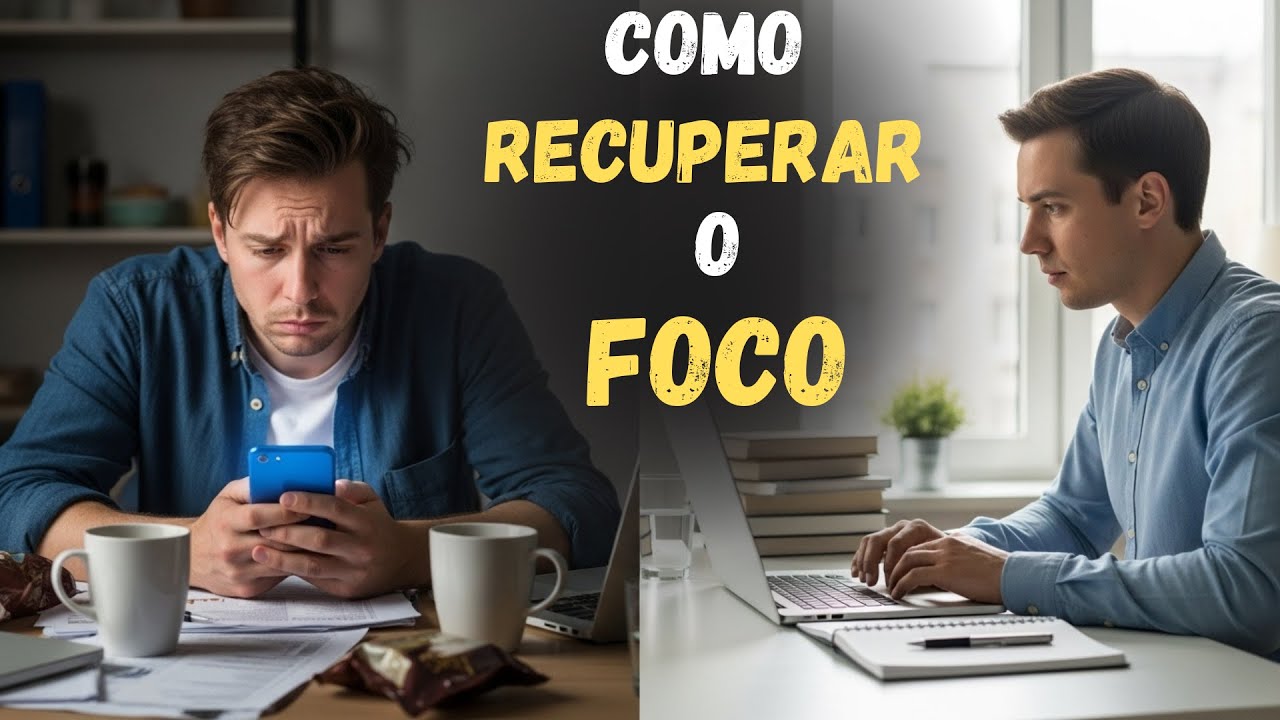 11 PASSOS simples para ter mais FOCO e PRODUTIVIDADE - O SEGREDO Revelado.