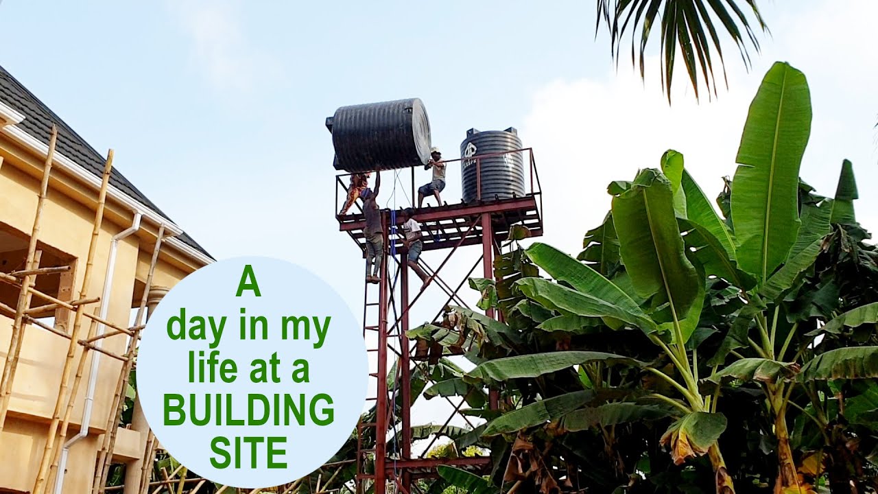 What Happens at a Building Site in Nigeria? | Day in my Life | House Construction Site | Flo Finance