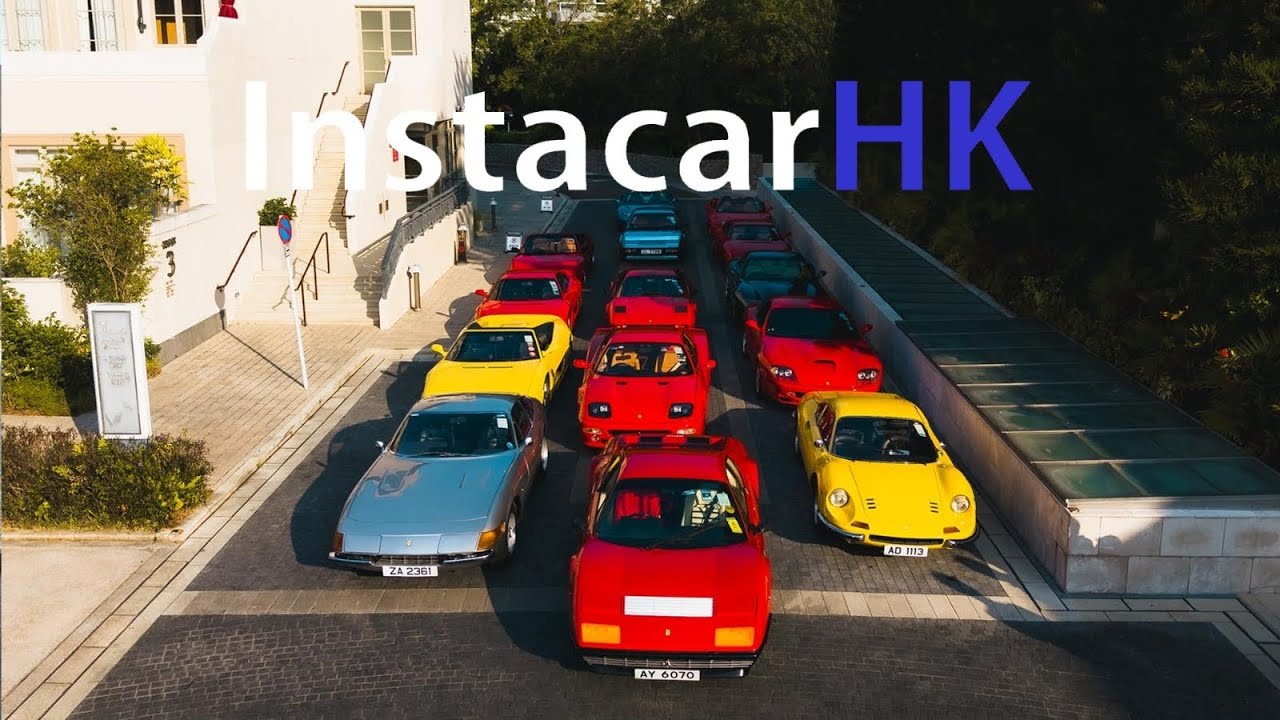 Annual InstacarHK drive 2025! (Classic Ferrari's in Hong Kong)