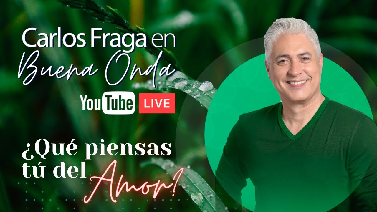 ¿Qué piensas tú del amor? 🤍🤍🤍 | Carlos Fraga En Buena Onda | Programa del 19/01/2021