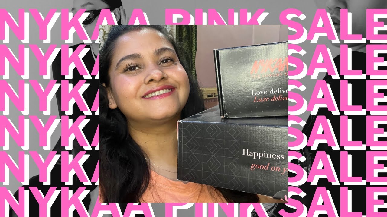 Nykaa pink Friday Sale #salehaul #nykaa #nykaahaul #shoppinghaul #vlog 
