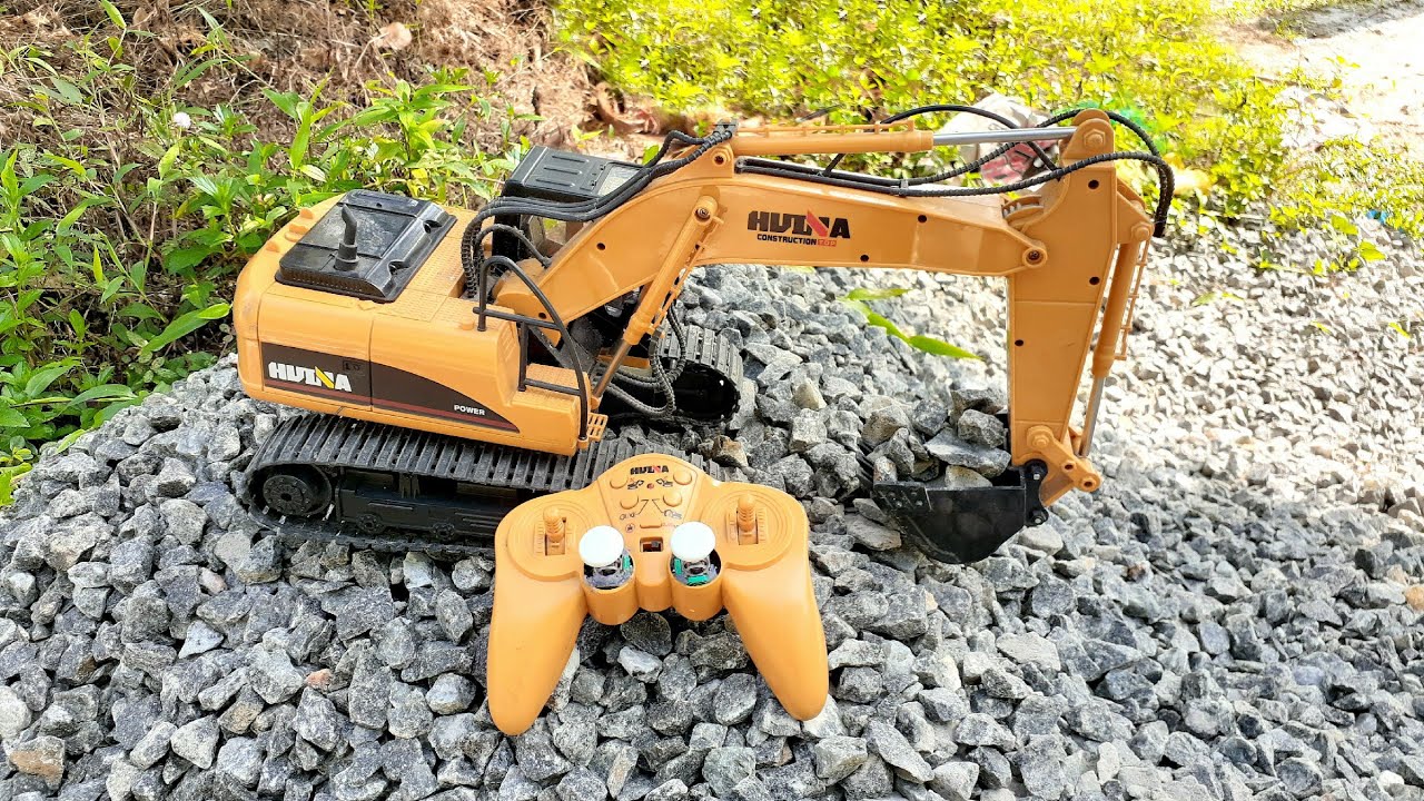 How to upgrade Huina 1550 excavator transmitter to joystick | Huina 1550 remote upgrade | RC upgrade