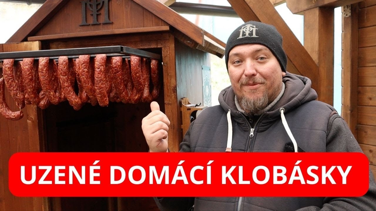UZENÉ DOMÁCÍ KLOBÁSKY - Připravuji dva druhy klobás zároveň | Z UDÍRNY #58