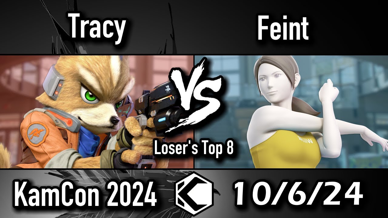 Tracy (Fox) vs. Feint (Wii Fit/Falco) - Loser's Top 8 - KamCon 2024