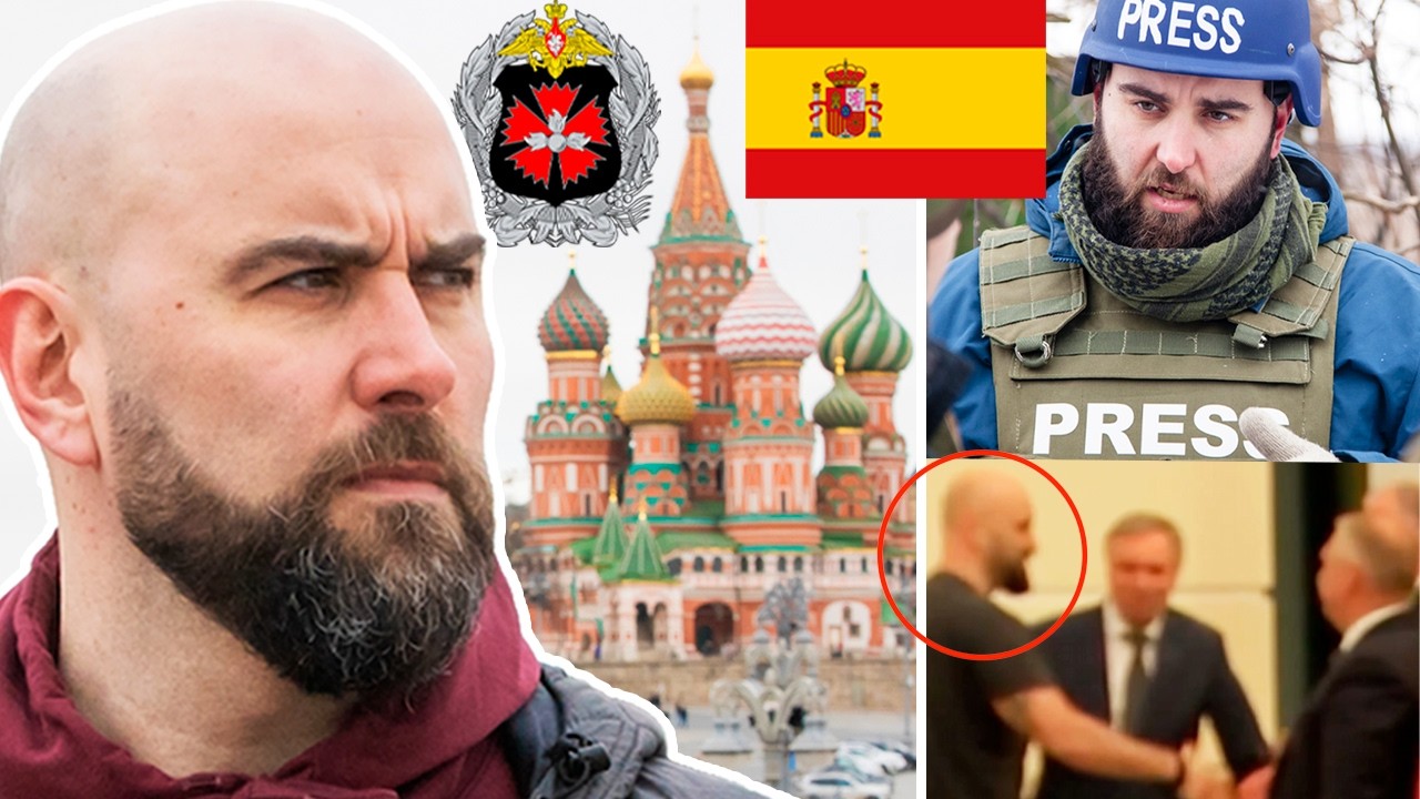 🇷🇺🇪🇸 El PERIODISTA ESPA&Ntilde;OL que en REALIDAD era un ESP&Iacute;A del GRU (Inteligencia Militar Rusa)⚫️