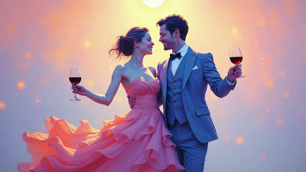 With a glass of red (Eurodisco, Italodisco, 80's)