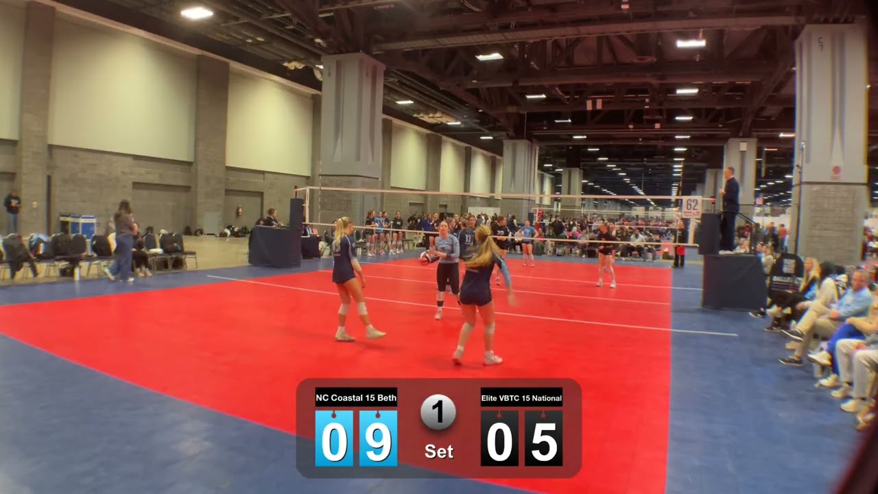 NC Coastal Beth vs Elite VBTC 15 National    Set 1 Match 1                                 2/16/2026