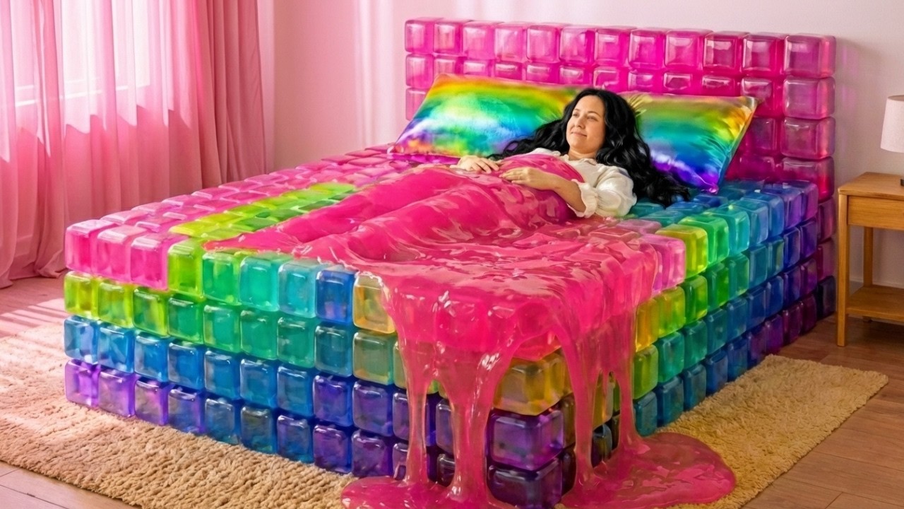 Which bed do you choose today? Relaxing bed comfort🛌 AI ASMR