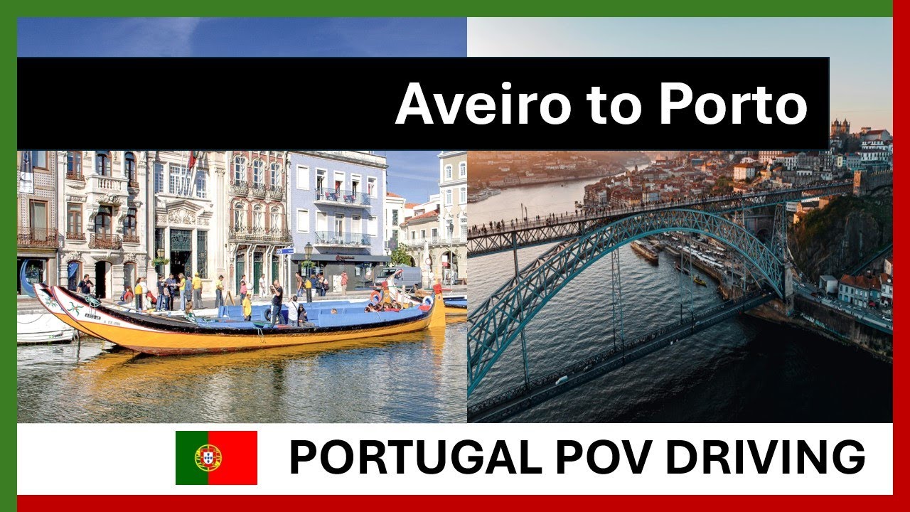 Relaxing Portugal POV Driving | Part 11 of 16 | March 2025: From Aveiro to Porto (ASMR)