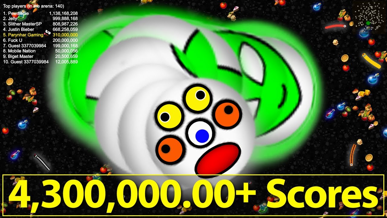 How To Safe Run Play In Worms Zone (Watch My Experience) © 4,300,000.00 + Score Best Kill Ever