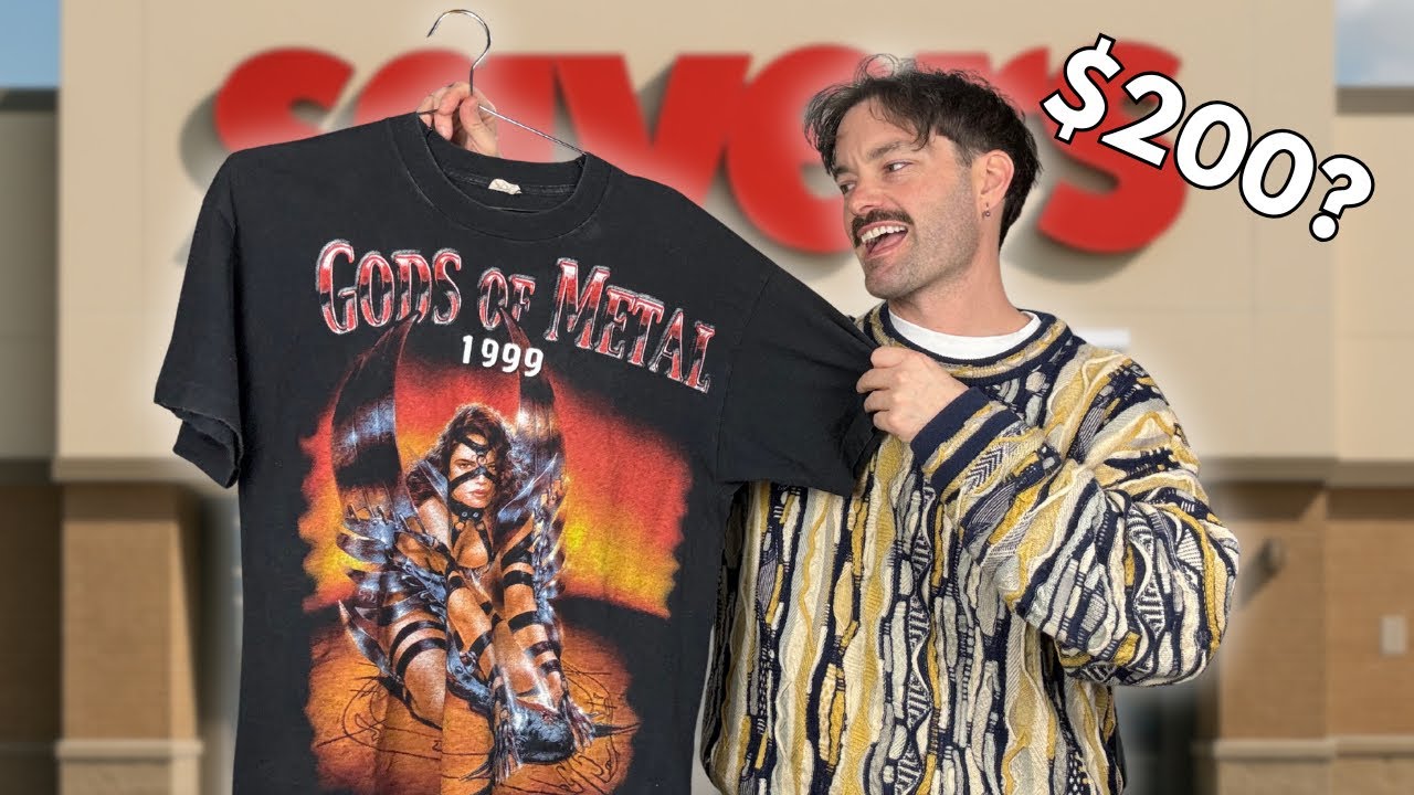 Searching Thrift Stores for Vintage Grails