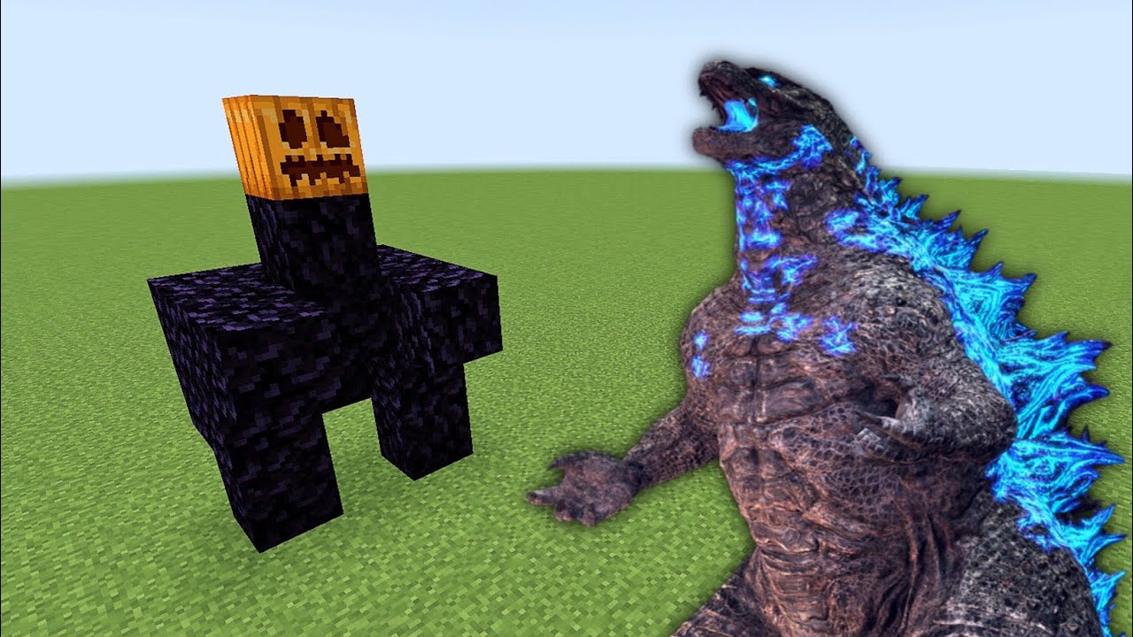 GODZILLA Addon In Minecraft PE! ( Part-2 )