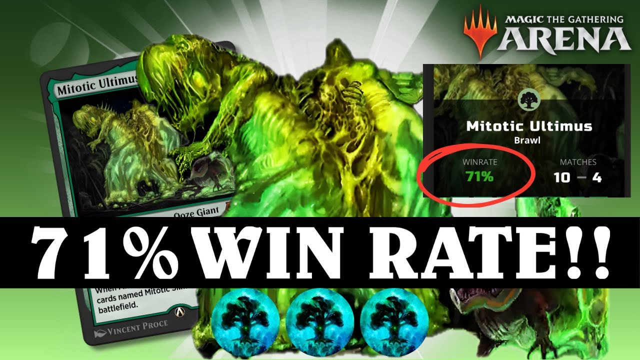 【Historic Brawl Deck】🤢|  Crush them! High-speed stompy!  |  Mitotic Ultimus