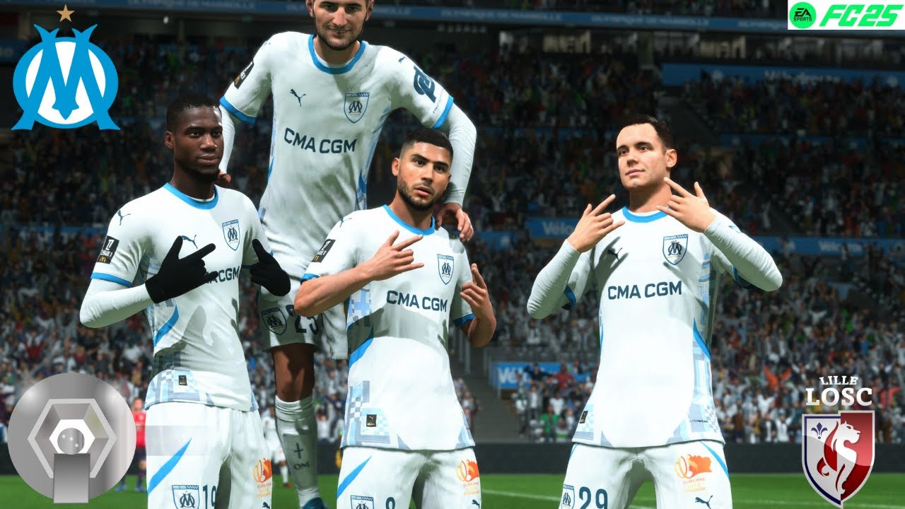 FC 25 - Marseille vs Lille | Ligue 1 McDonald's 24/25 /Orange Vélodrome | PS5™ [4K]