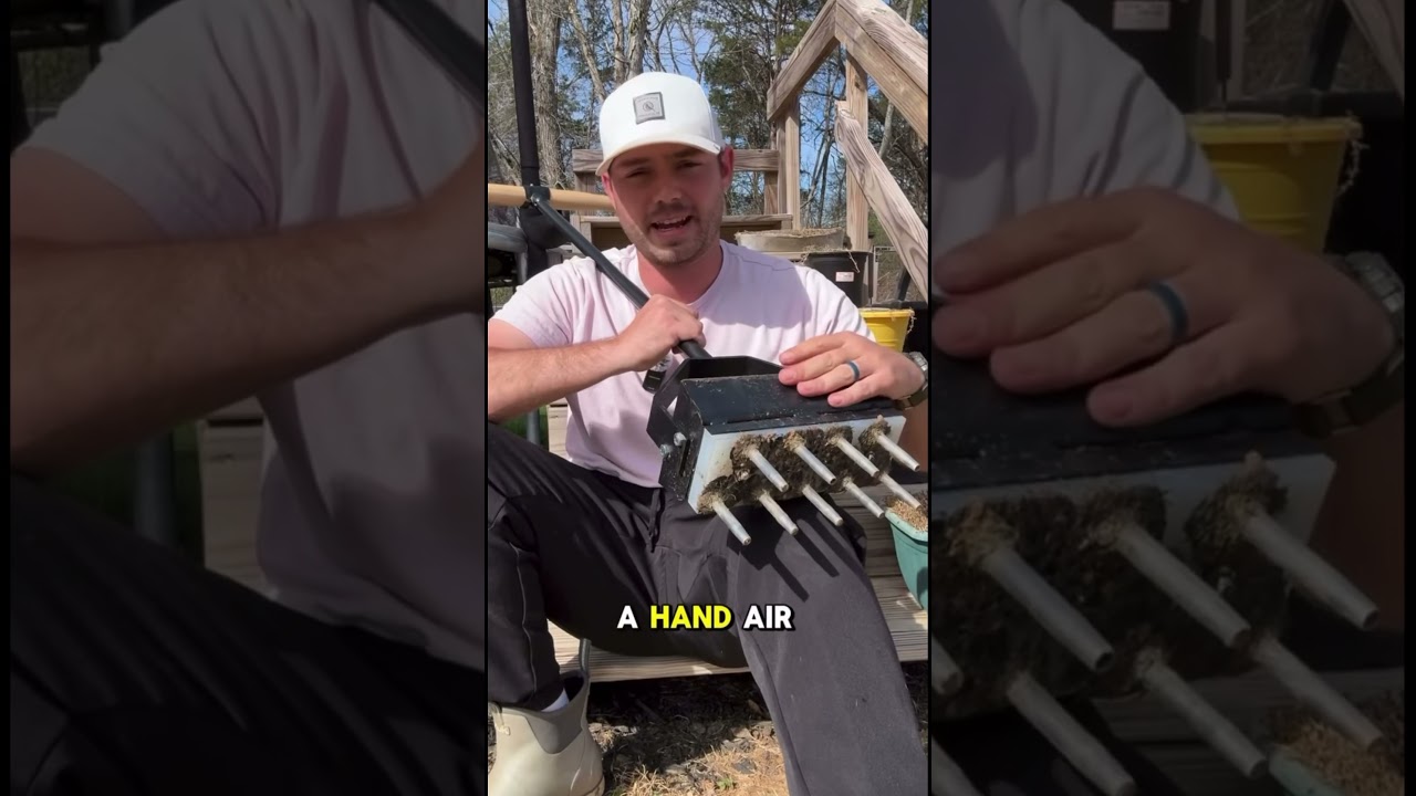 Hand Aerator by Standard Golf!