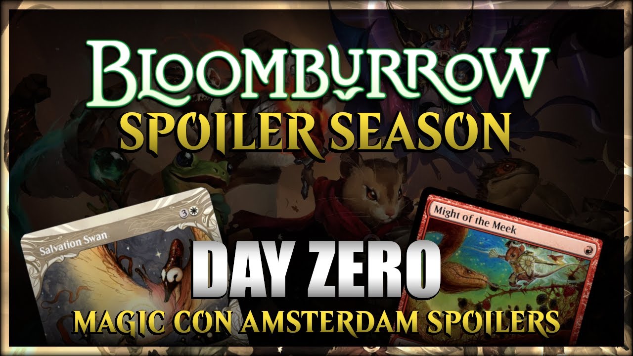 New Official BLOOMBURROW Spoilers‼️ Crazy New Set Info Coming Out of MagicCon Amsterdam❗