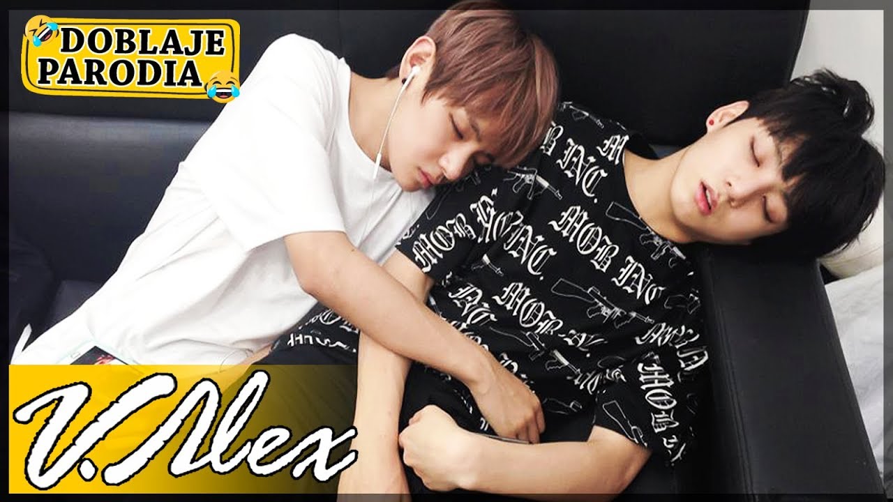 ¡V Husmeando a los miembros de BTS mientras duermen! ASMR l Parodia #1 l V.Alex