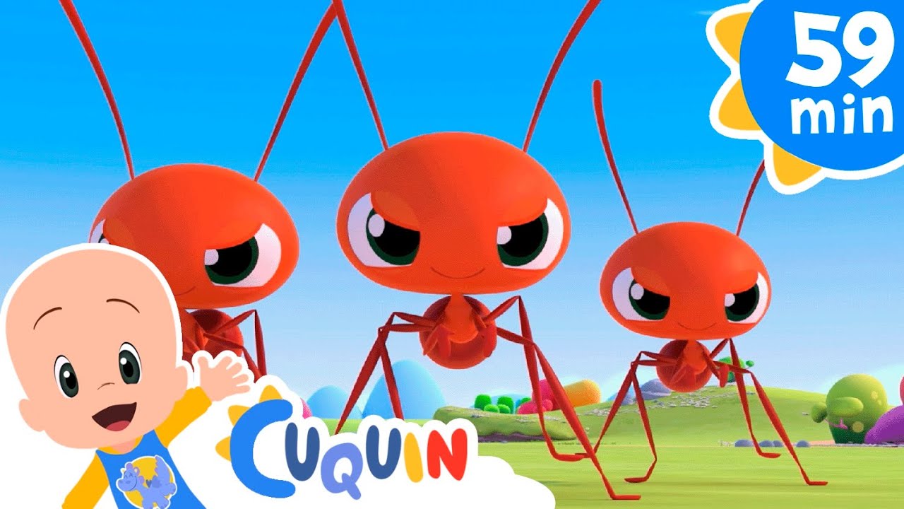 Ants Go Marching and more Nursery Rhymes of Cleo and Cuquin | Songs for Kids