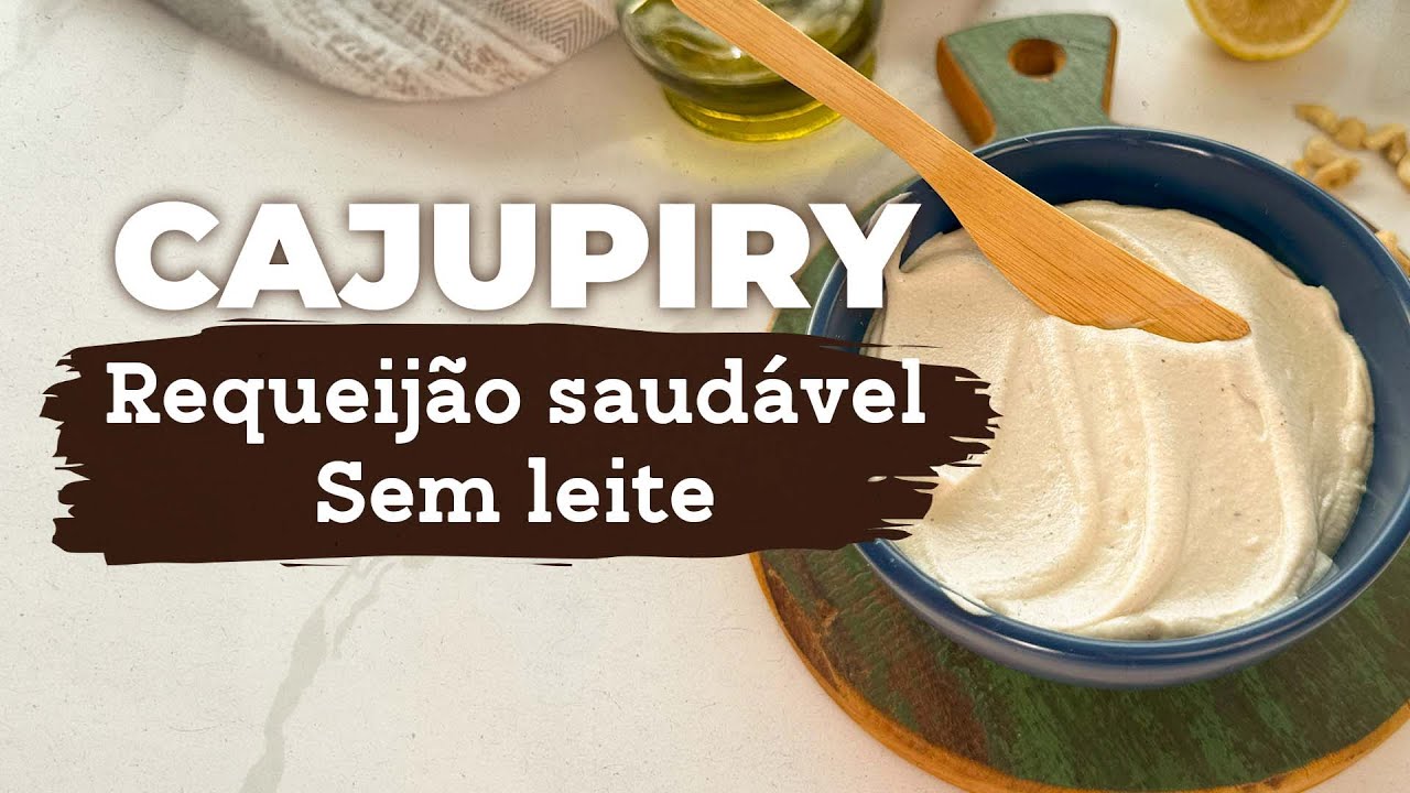 Receita de Cajupiry Saudável | Requeijão Caseiro Sem Leite | Marcelo Horta