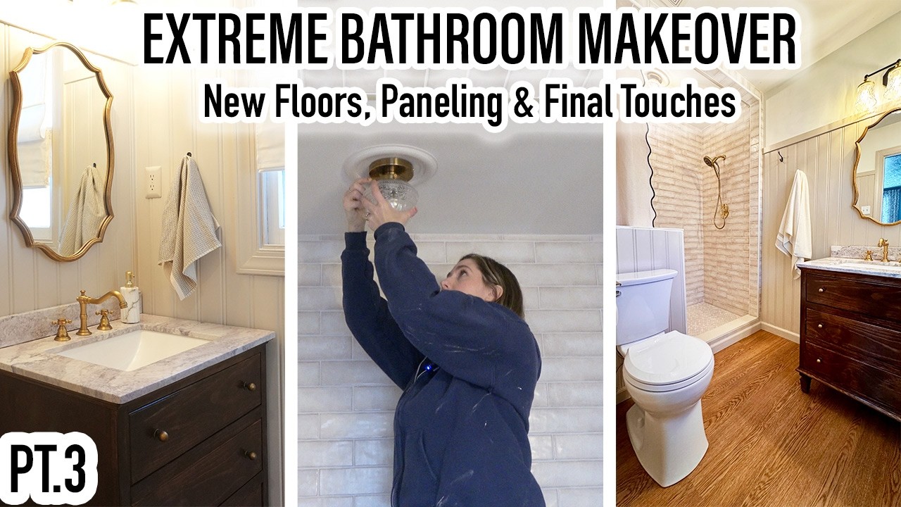 EXTREME Bathroom Makeover (The Final Reveal!)