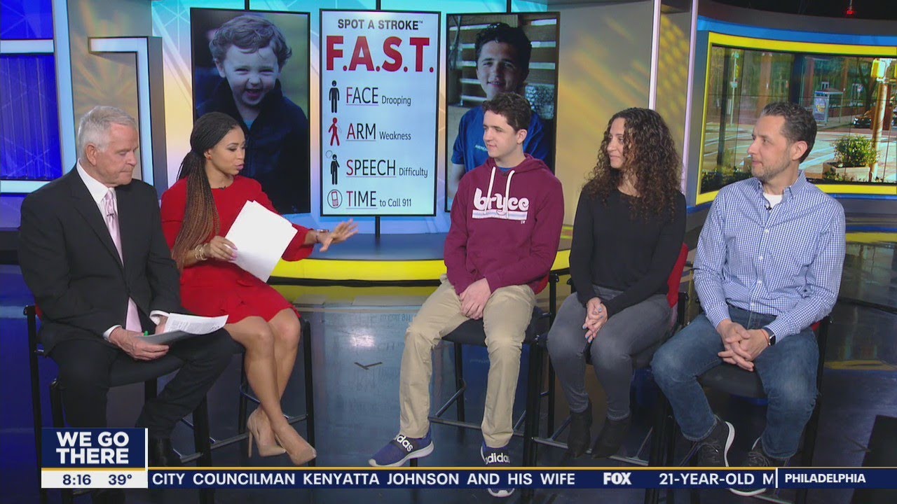Teen who had stroke at age 7 details signs and symptoms