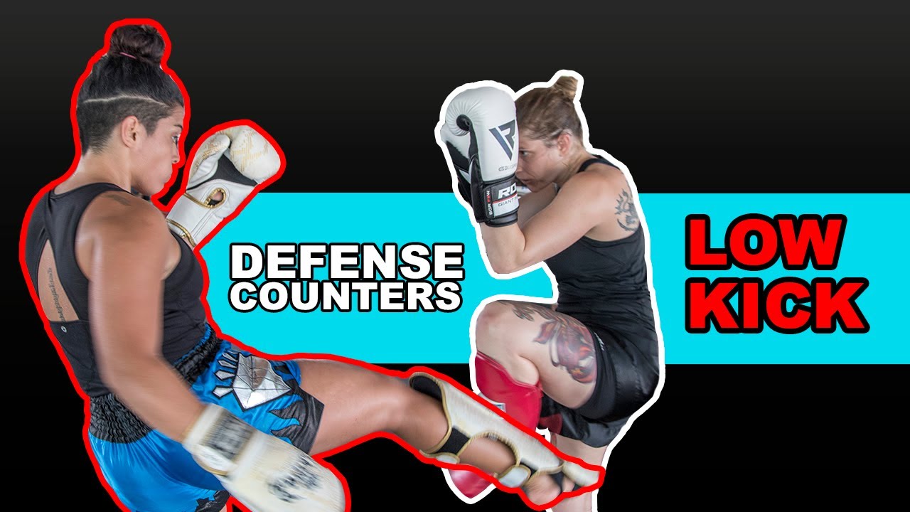 Muay Thai Low Kick Defense and Counters | How To Counter the Leg Kick