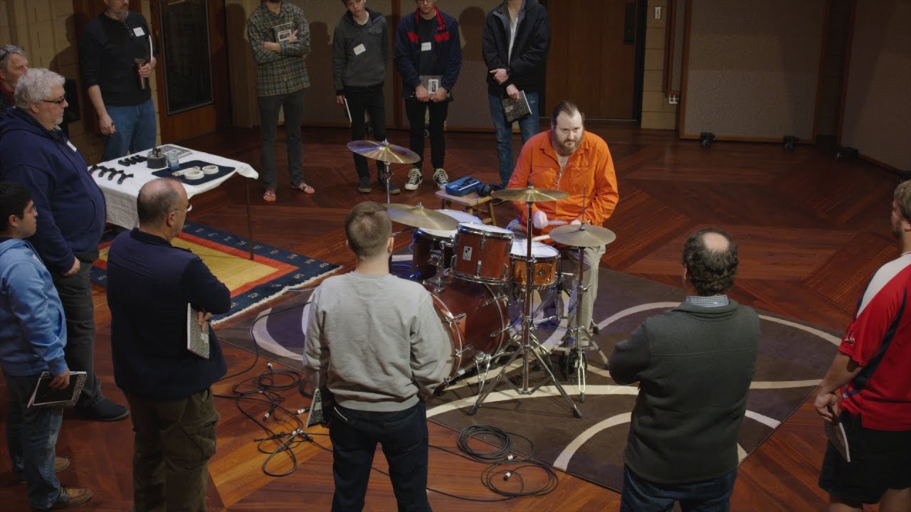 Ian Schreier's SM57 Drum Mic seminar (AM highlights)