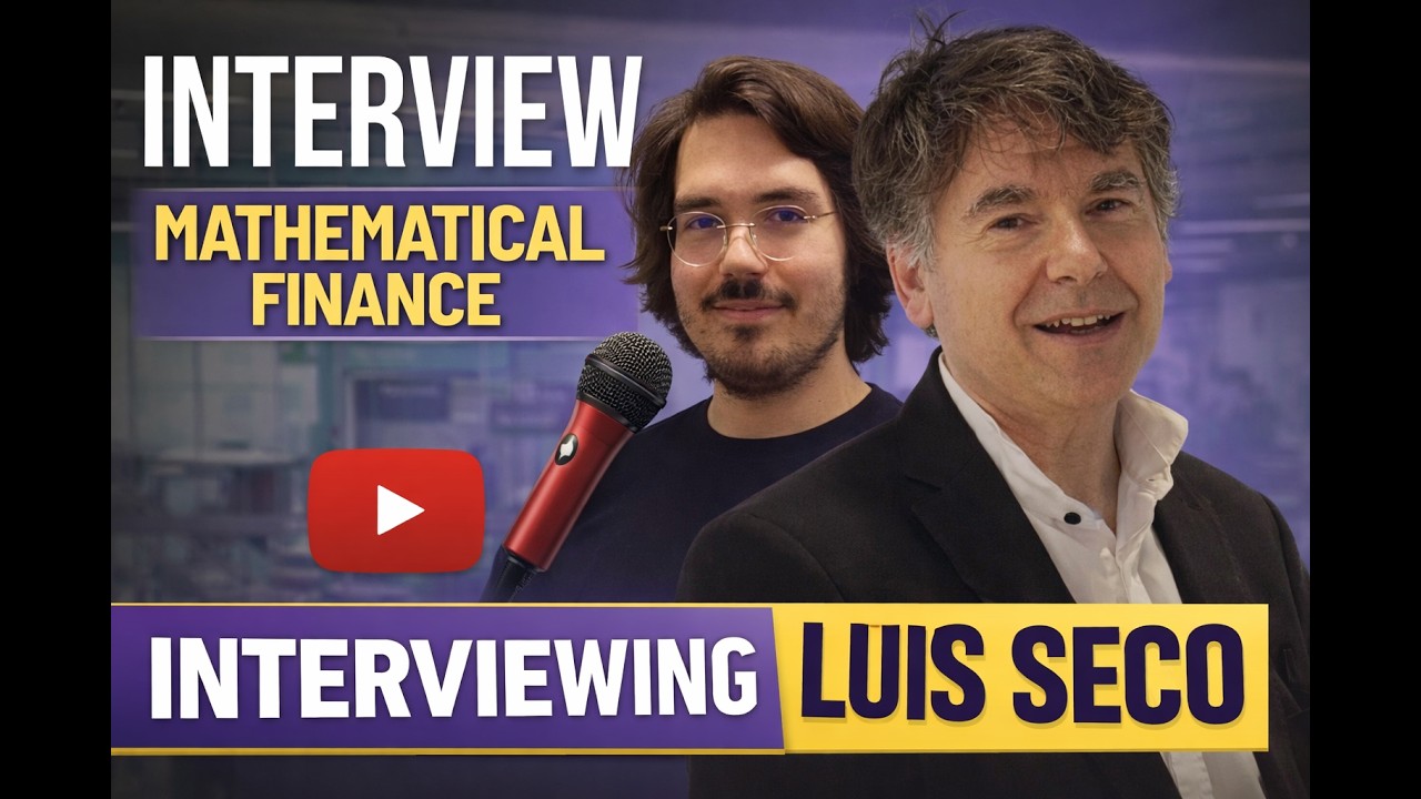 How to Become a Quant | Luis Seco on Quant Finance and Careers