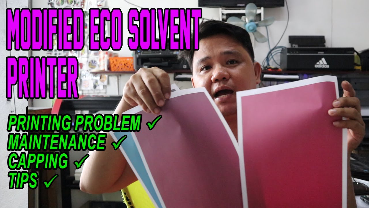 2021 first Video Upload | Modefied eco solvent, Paano na nga ba ako mag maintain?