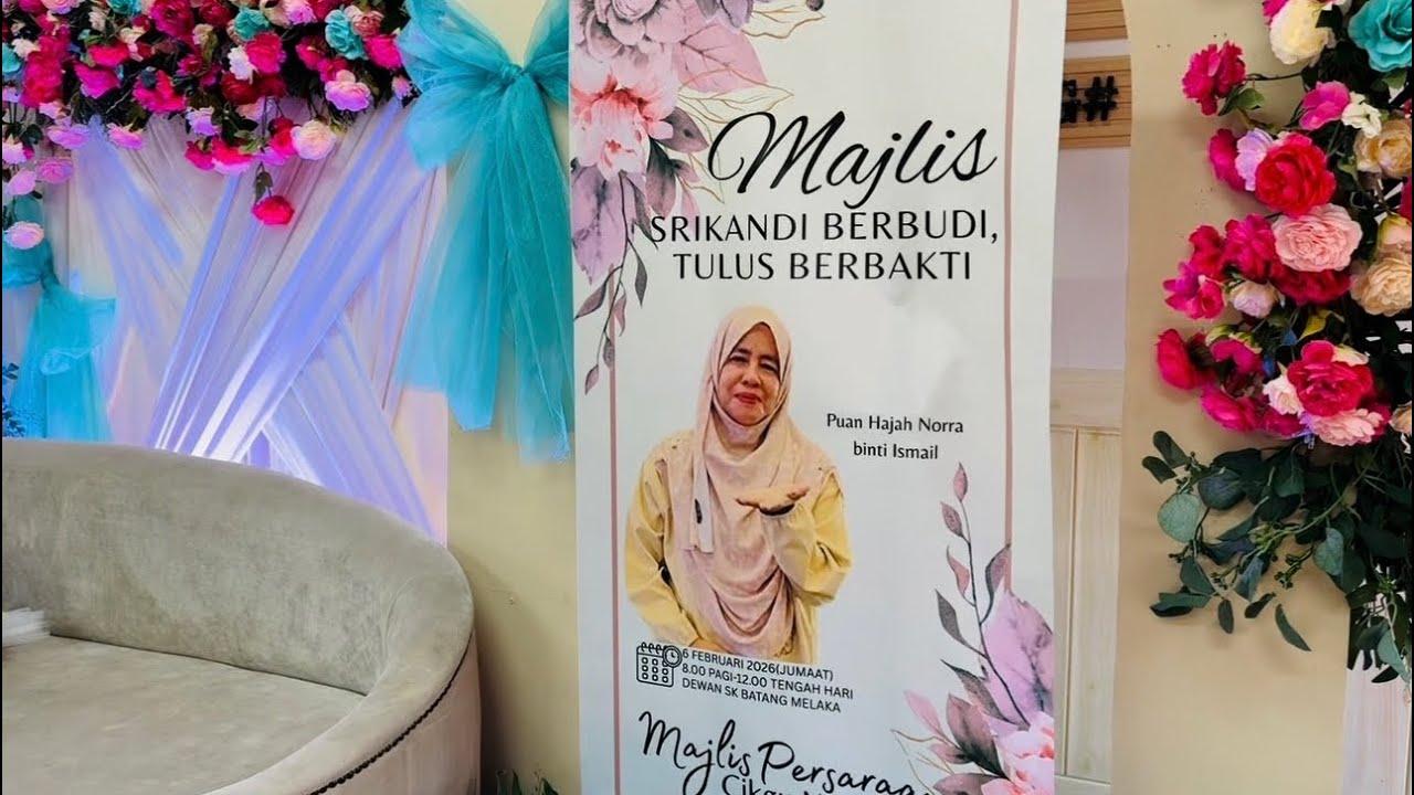 Majlis Srikandi Berbudi Tulus Berbakti Sempena Persaraan Pn Hjh Norra Binti Ismail