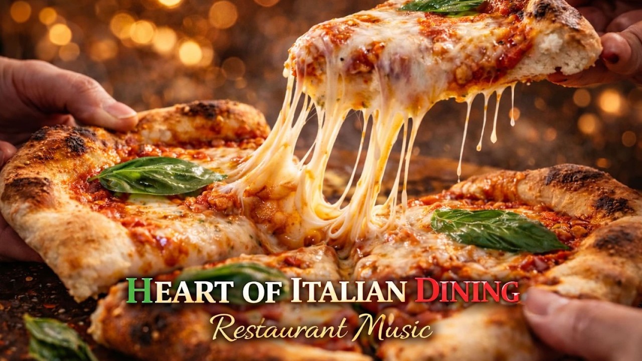 Heart of an Italian Restaurant – Warm Kitchen Atmosphere Music