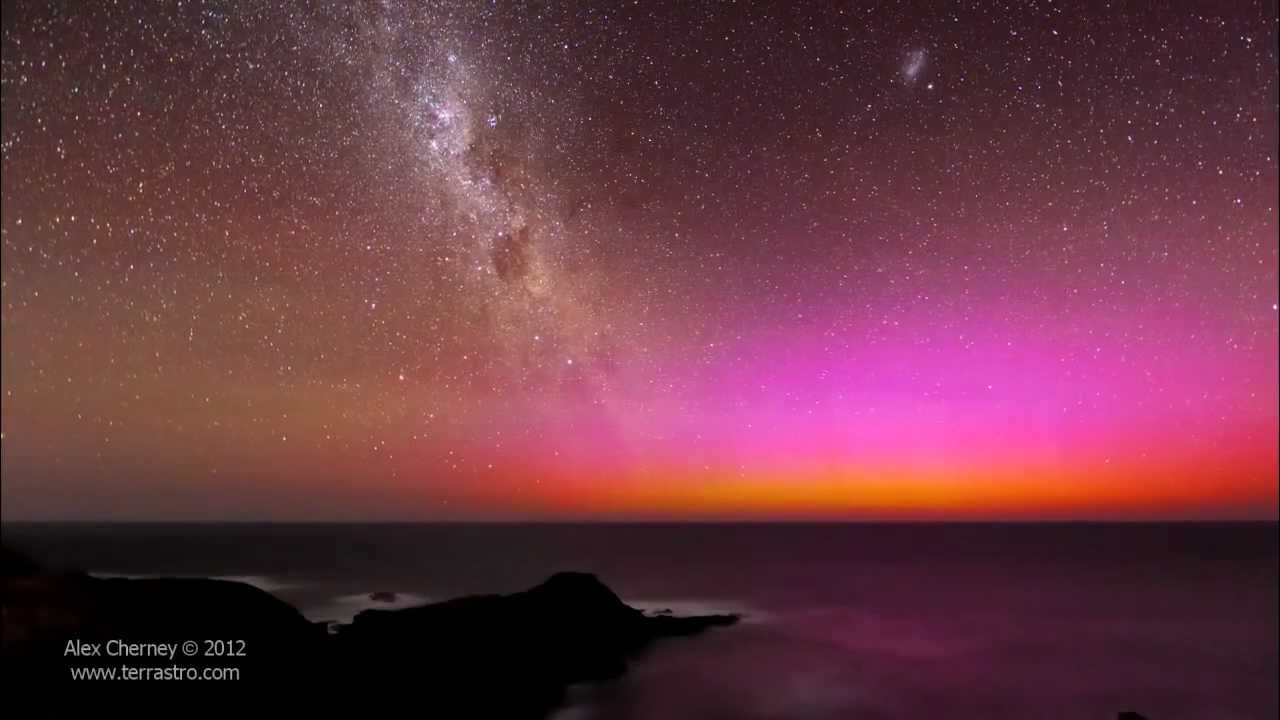 Red Aurora Australis