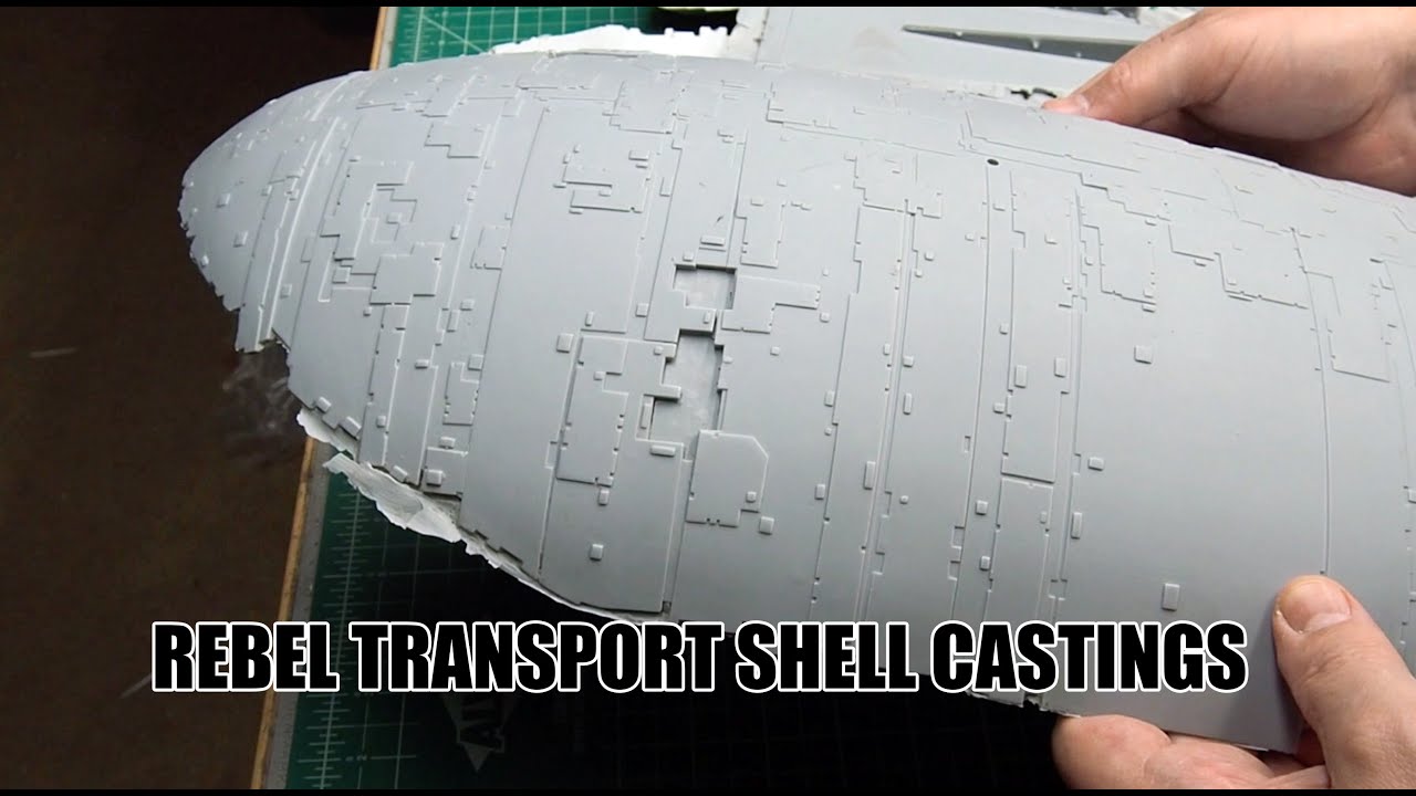 Rebel Transport Shell Castings!