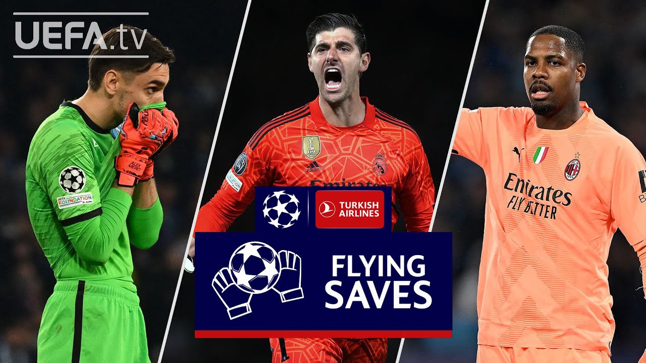 MERET, COURTOIS, MAIGNAN | #UCL GREAT SAVES Quarter-Finals 2nd leg
