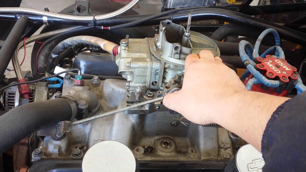 Firing up Chevrolet Crate 