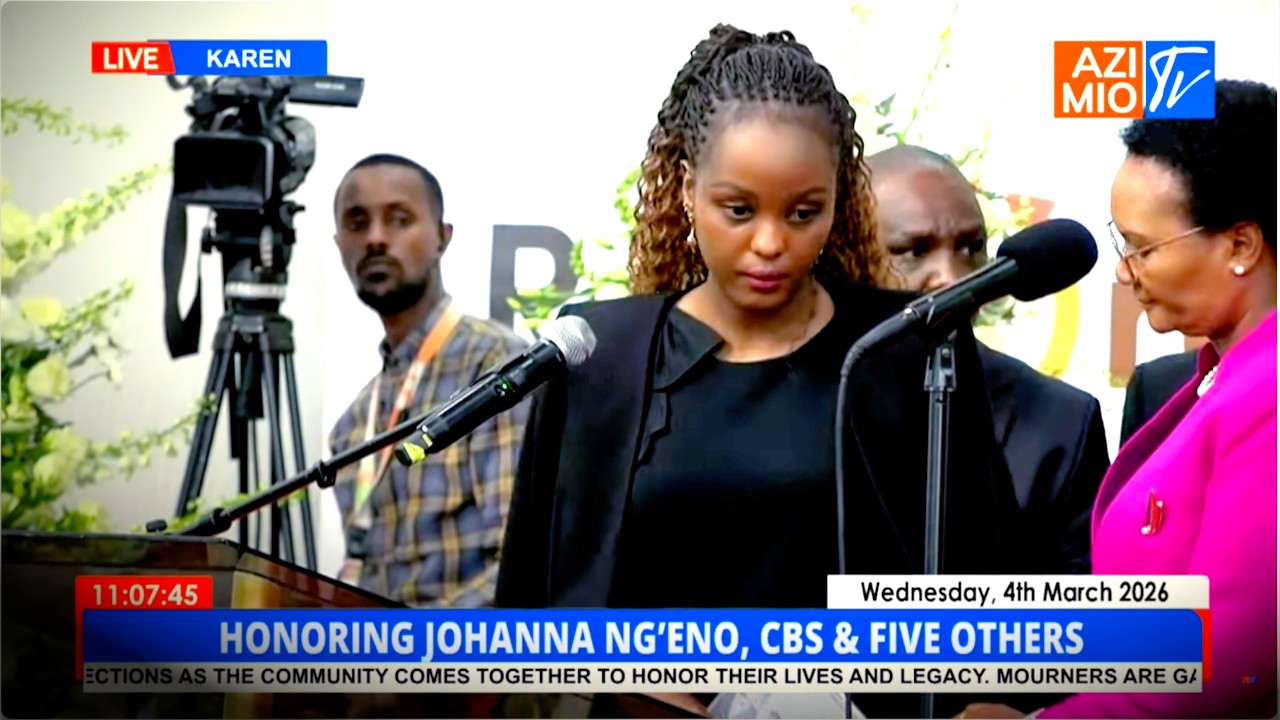Final GOODBYE: Late MP Ng’eno’s Wife MOURNS Her Husband With HEARTWARMING Speech