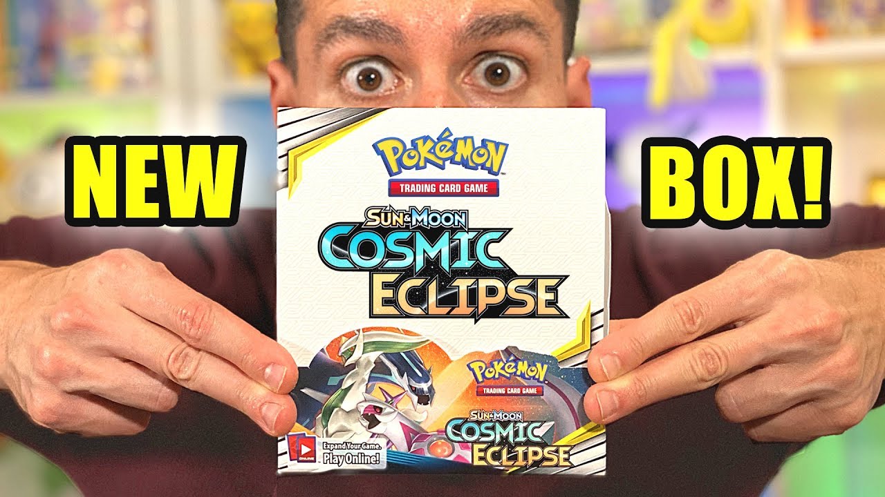 *NEW POKEMON CARDS COSMIC ECLIPSE BOX!* Opening Pokemon Booster Box With ULTRA RARE Cards!