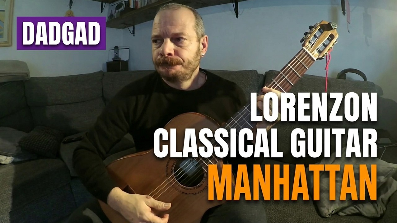 🟡#DADGAD_TEST ep.81 - Lorenzon Classical Guitars - dadgad guitar test (Manhattan)