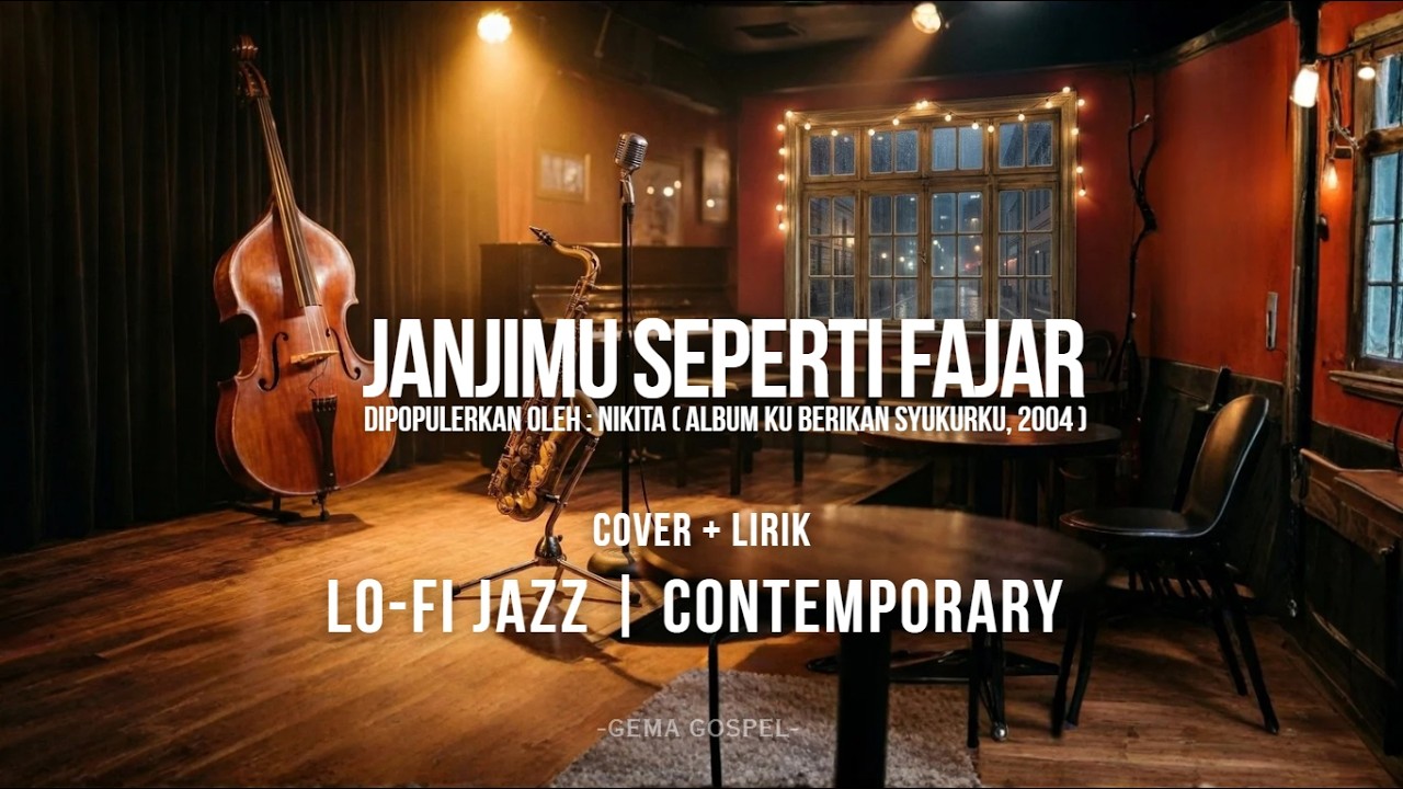 JanjiMu Seperti Fajar - Pujian Cover Lo-fi jazz, Contemporary Acoustic - Gema Gospel