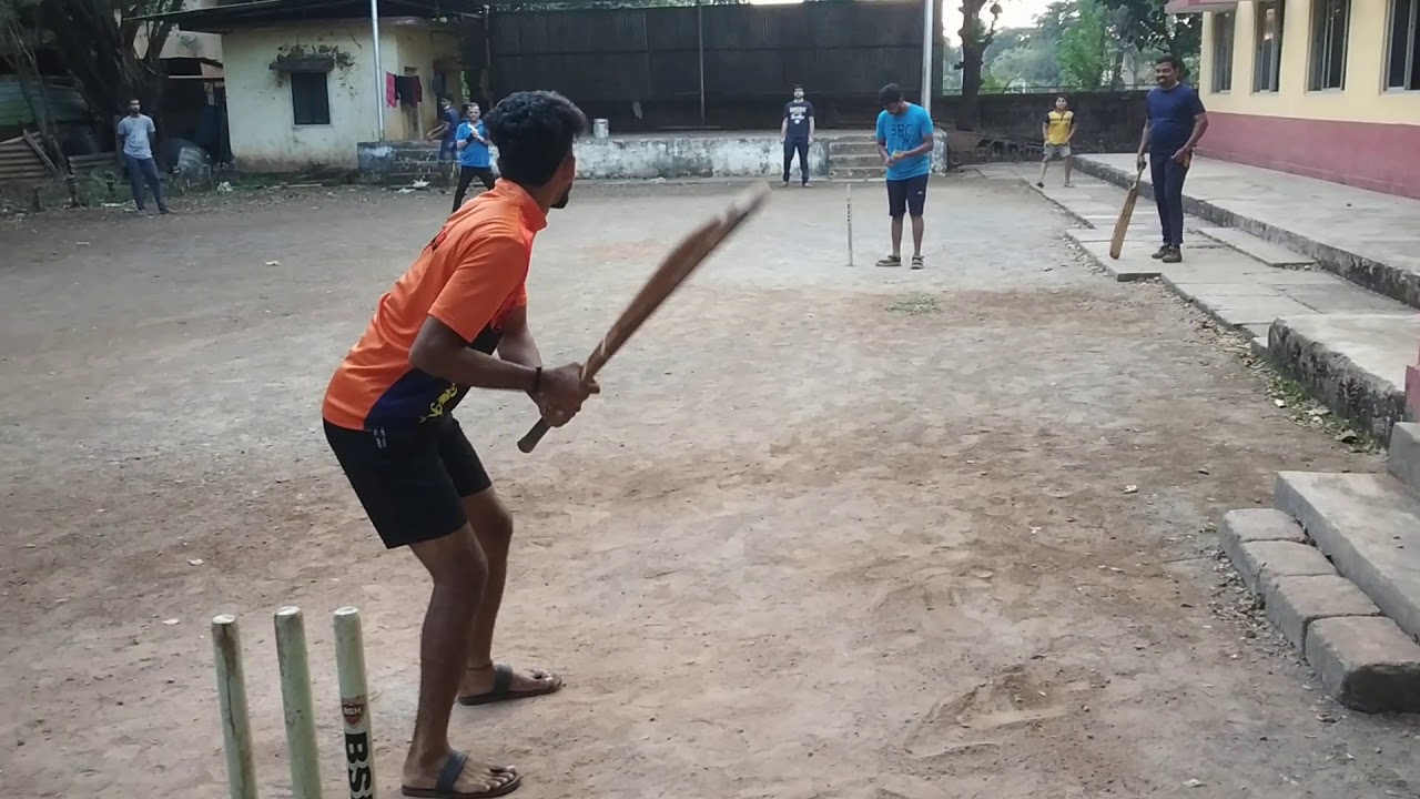 Control cricket at konkan railway ground 🏏.