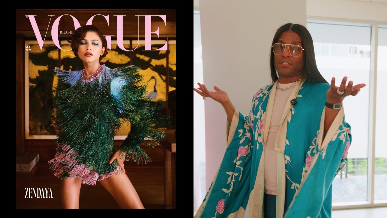 &laquo;Вот как нужно рассказывать истории&raquo;: Лоу Роуч стилизует Зендаю для Vogue Brasil, май 2026 года.