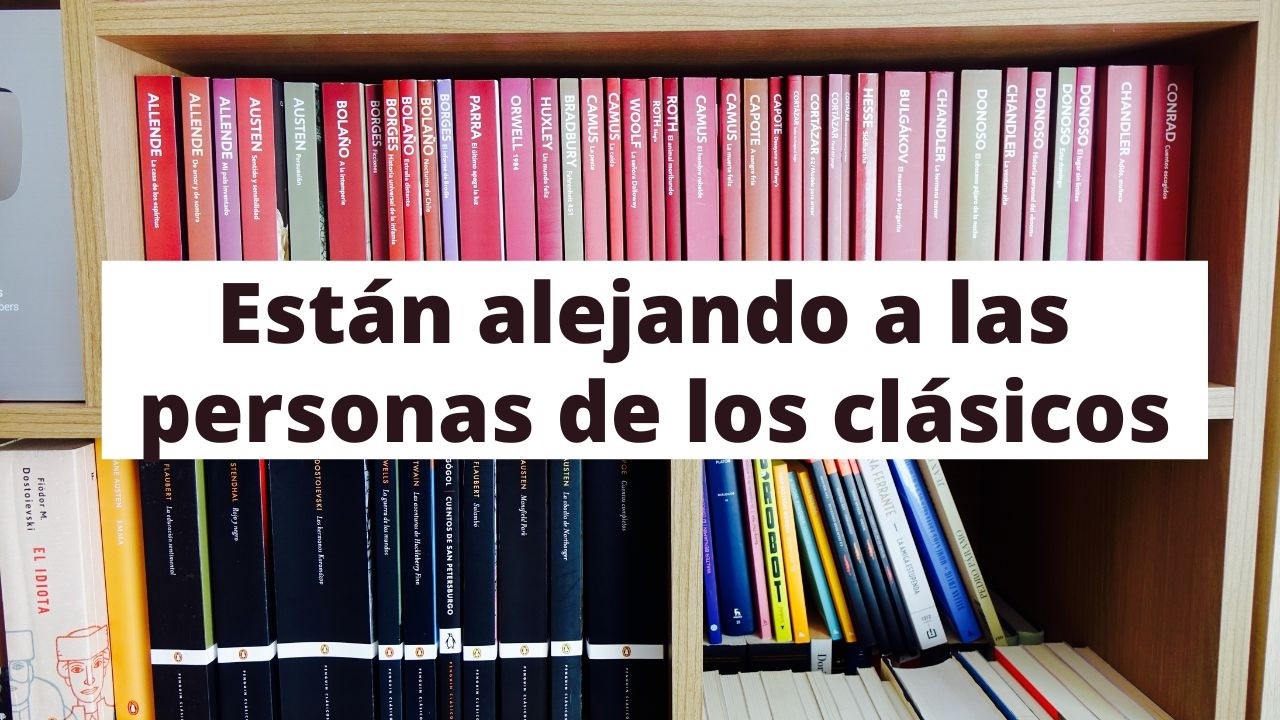 El elitismo lector está alejando a las personas de los libros clásicos.
