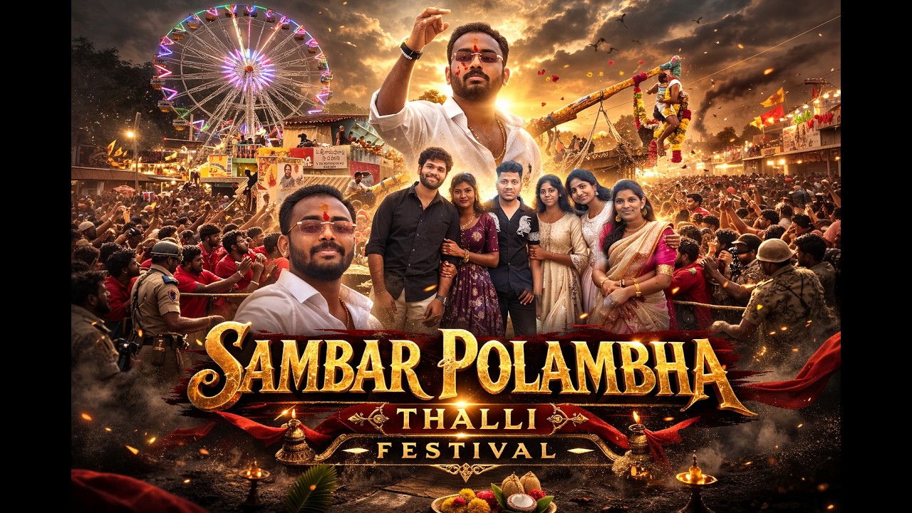 Sambar Polamambha Thalli Jatara with Family | Village Festival | Villagevibe | @sai_chandus_world