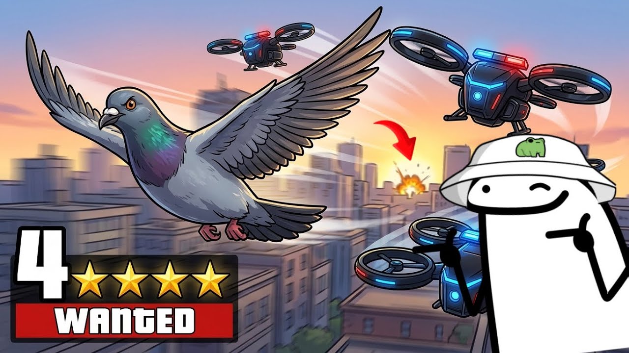 Pigeon Got 4 STAR WANTED 😭| @ArshExpressOfficial 