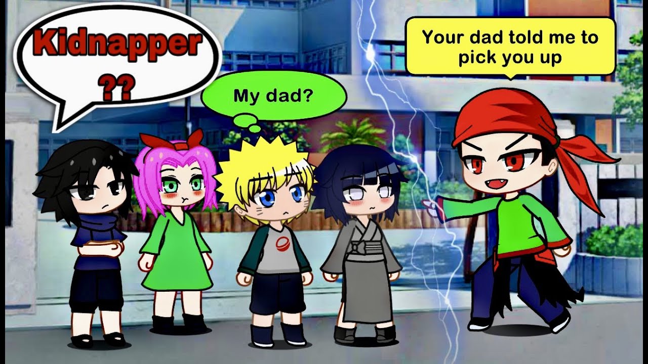 Naruto Caught the Kidnapper 😈 || Naruto || Gacha Club Meme