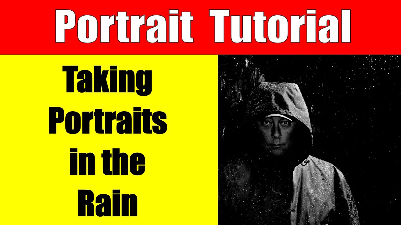 Rainy Day Portrait Tutorial with Godox Flash ep.350