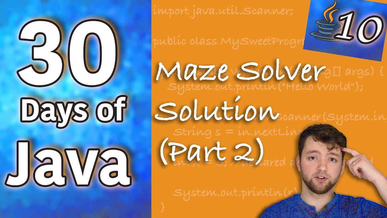 Hands on Java - Maze Solver Solution Part 2 - Day 10