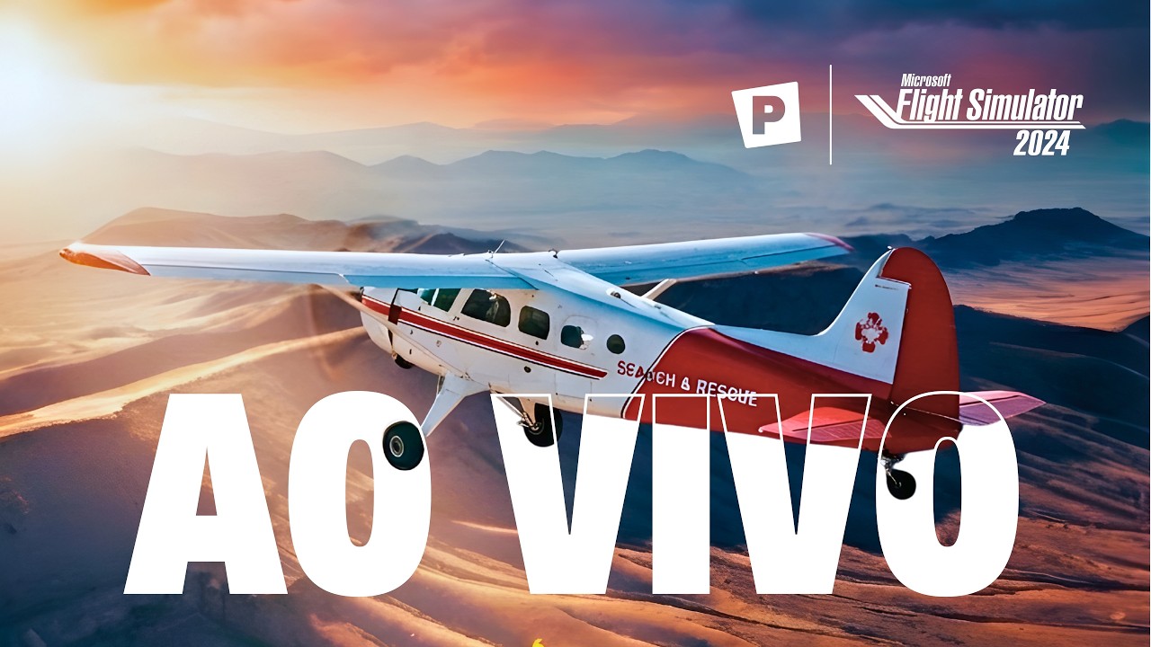 ✈️ CARREIRA DE PILOTO AO VIVO! | MICROSOFT FLIGHT SIMULATOR | RUMO À LINHA AÉREA | PC 🌍🛫