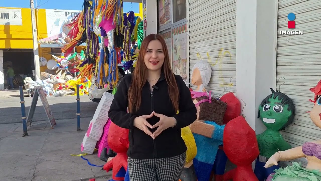 Elaboración de piñatas, una tradición que ha pasado de generación en generación