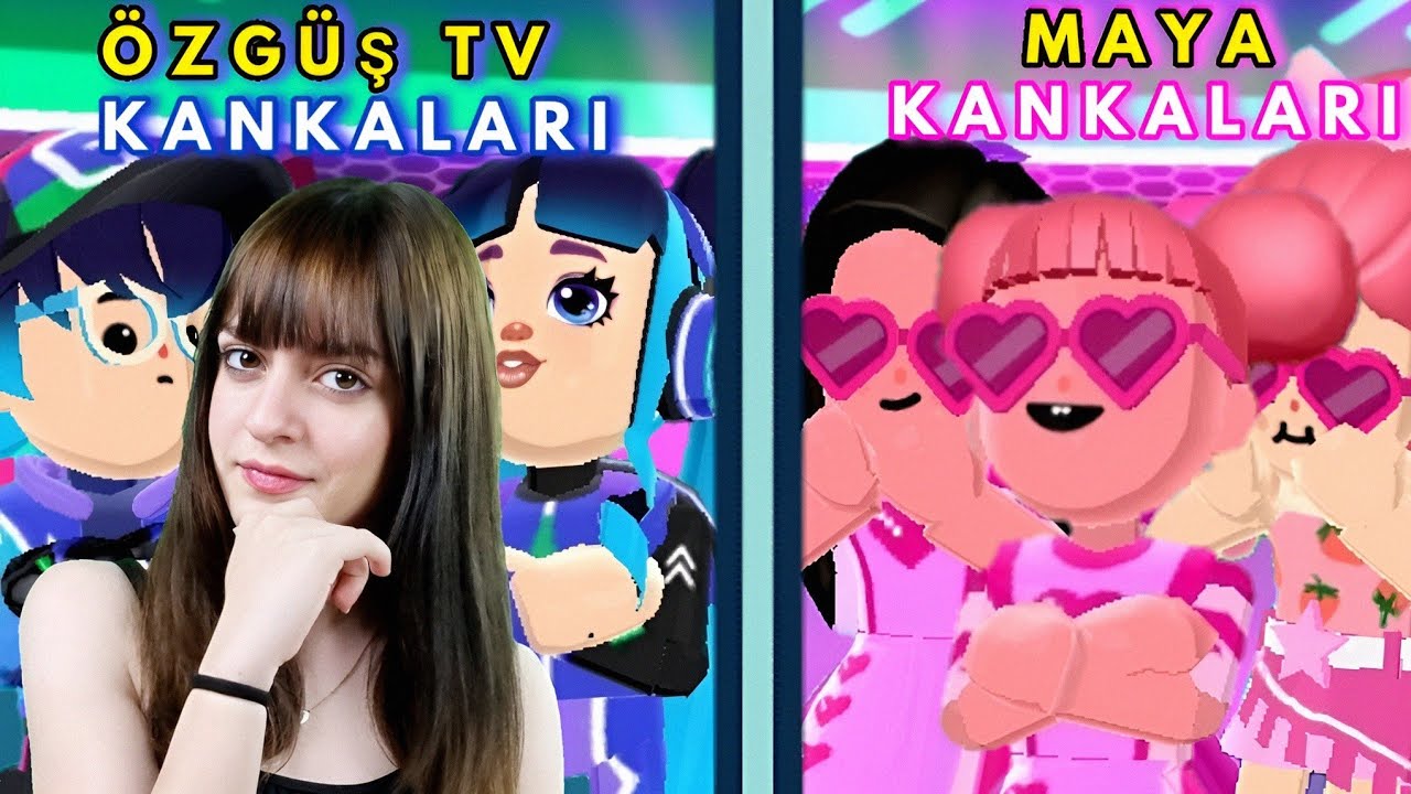 PK XD MAYA'NIN KANKALARI VS BENİM KANKALARIM⚡ SEN SEÇ !? (MAYA'NIN KANKASI KAYBOLDU😭) | ÖZGÜŞ TV